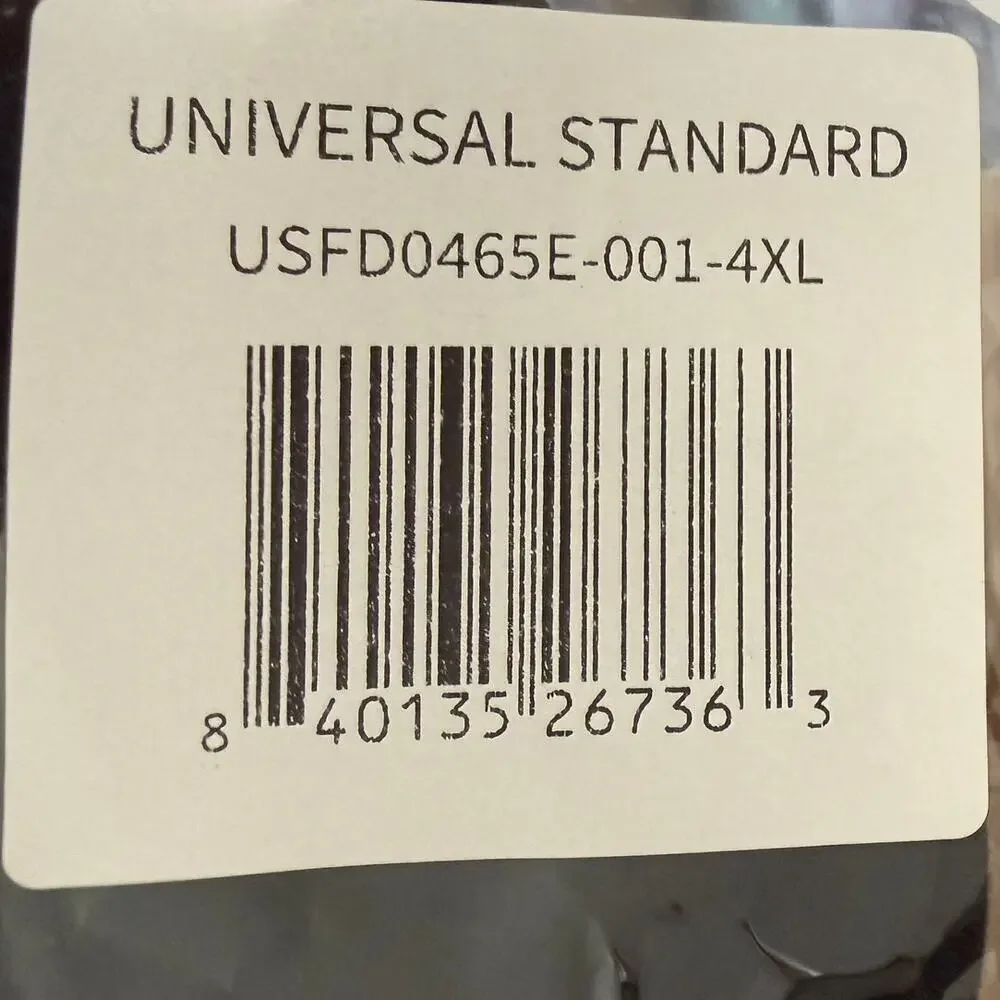 NWT Universal‎ Standard Sz 7X Foundation Ribbed Tank Top Solid Black Plus